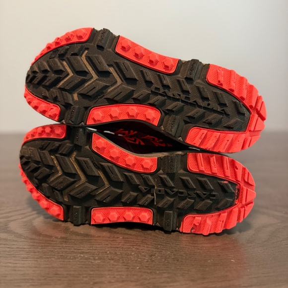 Brooks Cascadia 12 Womens Running Shoes‎ Size 6,5 Purple Orange - Picture 6 of 8